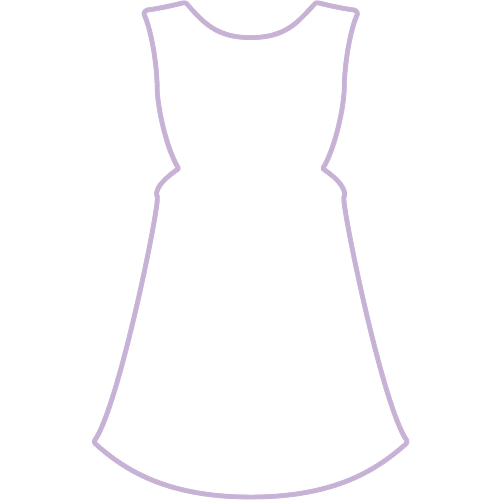 ドレスのイラスト