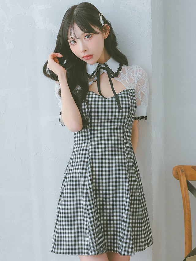 シアースリーブドレス | キャバドレス・韓国ドレス通販はPimil(ピミル)